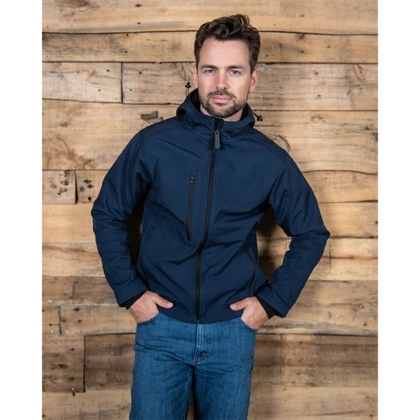 Softshell met capuchon Lars